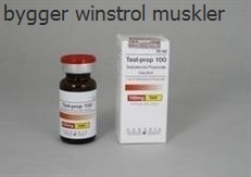 Bygger winstrol muskler
